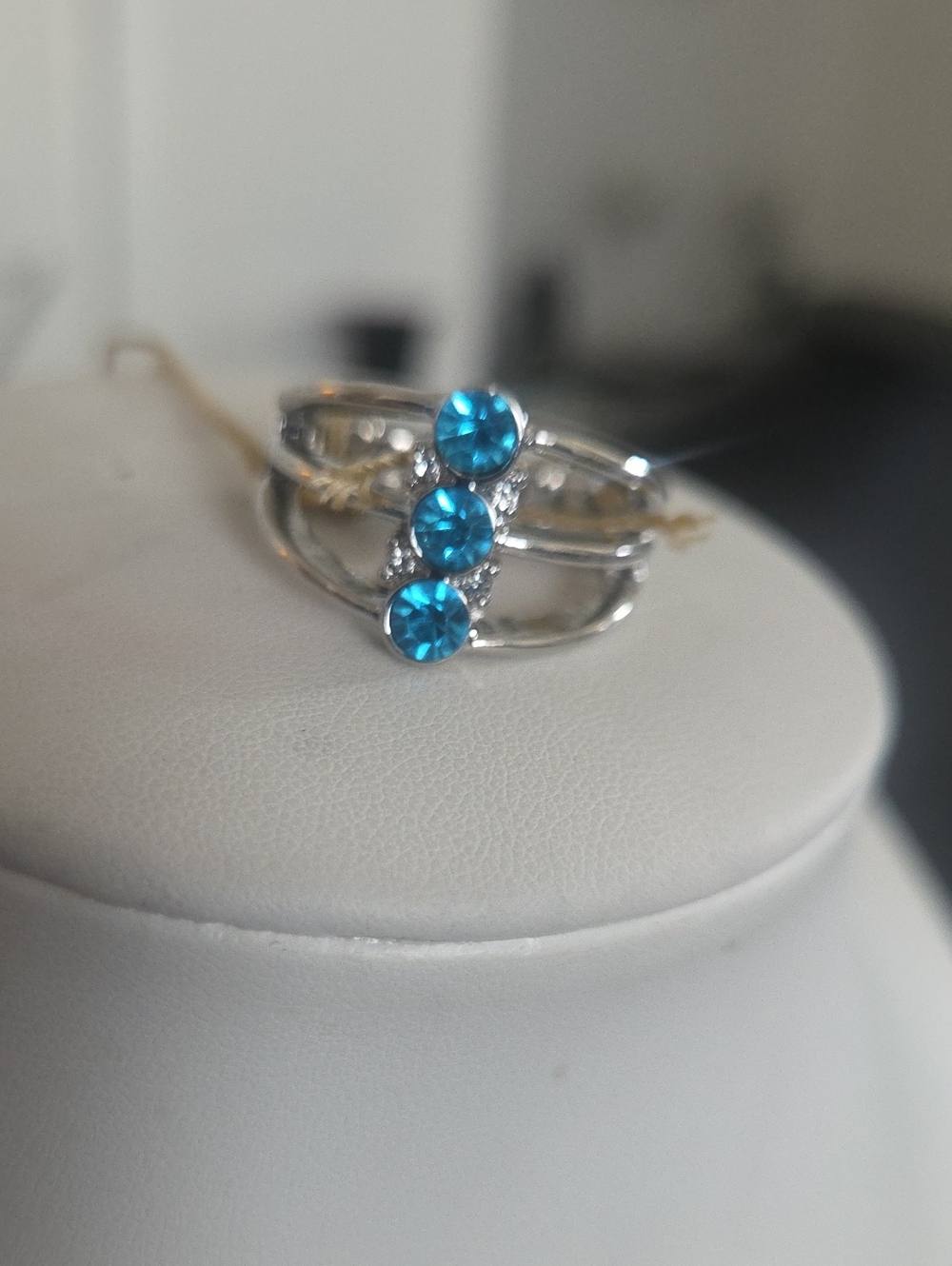 Paparazzi Triple Crown Winner Blue Ring NWT